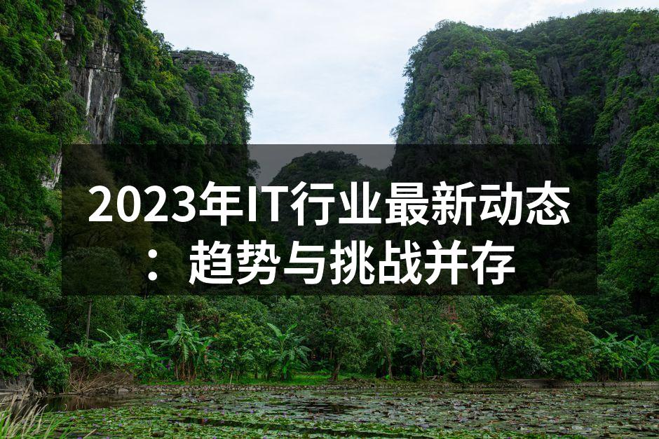2023年IT行业最新动态：趋势与挑战并存